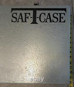 Saf-t-case Aluminum Lockable 50 With Locks. Case For Rifles