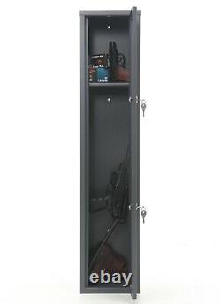 Safe Buffalo 1015 Gun Rifle Shotgun Metal Security Cabinet Storage Case Rack
