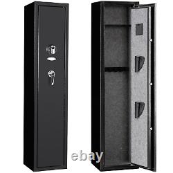 Safe Gun Long Rifle Cabinet Lock Storage Guns Locking Shotgun Quick Access