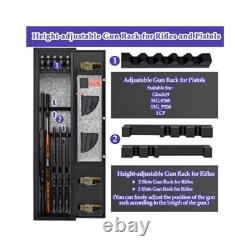 Secure Gun Storage, Fits Rifles Up To 54, Customizable Interior, Easy Access
