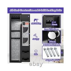 Secure Gun Storage, Fits Rifles Up To 54, Customizable Interior, Easy Access