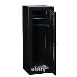 Security Cabinet Locker 14 Gun Convertible Heavy Duty Rifle Shotgun Storage Safe