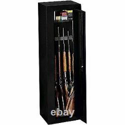 Security Gun Cabinet Firearm Safe 10 Gun Rifle Storage Locker Shotgun Key Coded