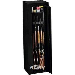 Security Gun Cabinet Storage Safe 10 Gun Rifle Locker Firearm Key Coded Shotgun