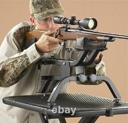 Shooting Bench Rest Universal High Capacity Pistol Rifle Gun Adjustable Stand