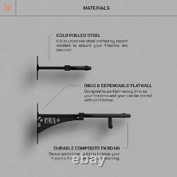 Shotgun Rifle Rack Wall Mount Holder Vertical 6-Gun Display Organizer Metal USA