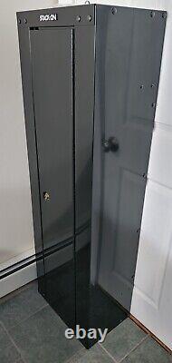 Snap-On Gun Safety Storage Cabinet. Black, metal, with extra lock