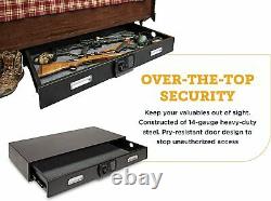 SnapSafe Under Bed Safe, Gun Storage and Security XXL (48 x 24 x 7)
