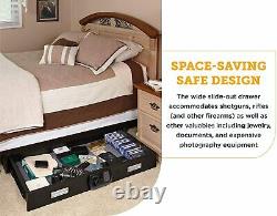 SnapSafe Under Bed Safe, Gun Storage and Security XXL (48 x 24 x 7)