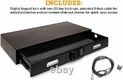 SnapSafe Under Bed Safe, Gun Storage and Security XXL (48 x 24 x 7)