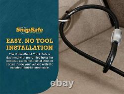 SnapSafe Under Bed Safe, Gun Storage and Security XXL (48 x 24 x 7)