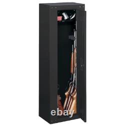 Stack-On 8-Gun Cabinet Security Safe Rifles Short Gun Key Coded Lock Storage NEW