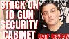 Stack On Gun Cabinet Budget Gun Storage Security Cabinet Gun Safe Five Elements Tactical