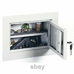 Stack-On In-Wall Pistol Gun Cabinet Safe Storage Document