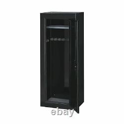 Stack On Security Cabinet 14 Gun Shelf Storage GCB 14P Epoxy Finish Black Steel