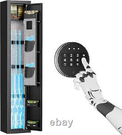 Super 2-3 Rifle Gun Safe for Home Rifle and Pistols, Gun Cabinets, Fully Assemble