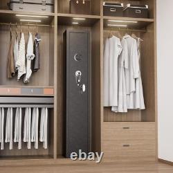 Super 2-3 Rifle Gun Safe for Home Rifle and Pistols, Gun Cabinets, Fully Assemble