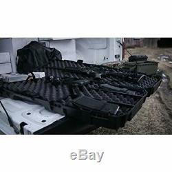 TACTICAL GUN CASE Assult Rifle Storage AR Hunting Equip Carry Hard Protector Box