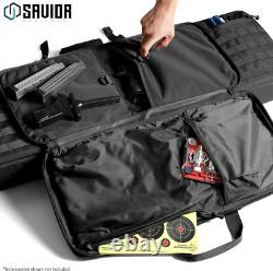 Tactical Gun Bag Polyester 36 42 46 51 55 Lockable Pockets Transport
