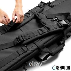 Tactical Gun Bag Polyester 36 42 46 51 55 Lockable Pockets Transport