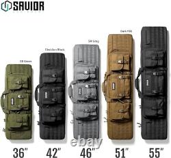 Tactical Gun Bag Polyester 36 42 46 51 55 Lockable Pockets Transport