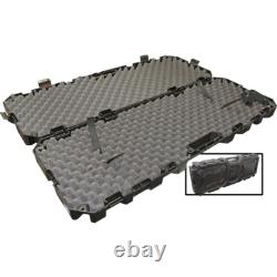 Tactical Rifle Case Snap Latches High-Impact Plastic High Quality Gun Storage