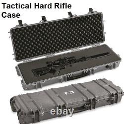 Tactical Rifle Gun Case Waterproof Storage O-Ring Sealed Lockable TSA Approved