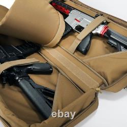 Tactical Rifle Guns Case Hunting Sport Range Shooting Target Padded Outdoor
