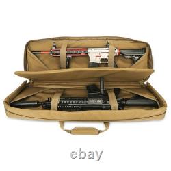 Tactical Rifle Guns Case Hunting Sport Range Shooting Target Padded Outdoor