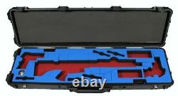 Three Gun Travel Competition Gun Case Hard Side, 2 Level