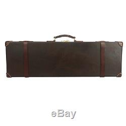 Tourbon Leather Shotgun Hard Carry Case Single Gun Storage Box Special Offer