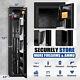 Us 3-5 Rifle Guns Safe Cabinet Quick Access Lock Storage Keypad + Pistols Pocket