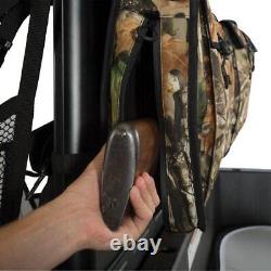 UTV Double Camo Gun Holder Tool Rack Storage Carrier Rifle Organizer Heavy Duty