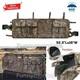 Utv Double Gun Bag Rack Rifle Carrier Case Rear Roll Cage Storage Hunting Sxs