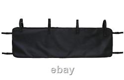 UTV Double Gun Bag Rack Rifle Carrier Case Rear Roll Cage Storage Hunting SXS