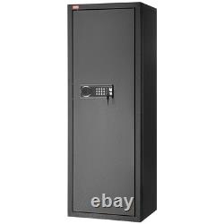 VEVOR 10-12 Rifles Gun Safe, Rifle Cabinet for Home Rifle and Shotguns