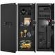 Vevor 42.91 Tall Wall Gun Safe 4-tier Hidden Gun Safe With Keypad & Fingerprint