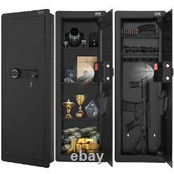 VEVOR 42.91 Tall Wall Gun Safe 4-Tier Hidden Gun Safe with Keypad & Fingerprint