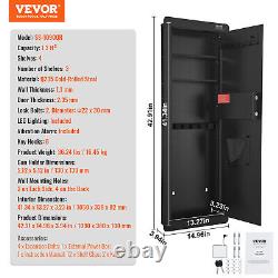 VEVOR 42.91 Tall Wall Gun Safe 4-Tier Hidden Gun Safe with Keypad & Fingerprint