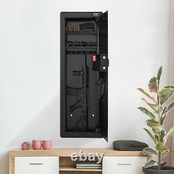 VEVOR 42.91 Tall Wall Gun Safe 4-Tier Hidden Gun Safe with Keypad & Fingerprint