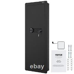 VEVOR 42.91 Tall Wall Gun Safe 4-Tier Hidden Gun Safe with Keypad & Fingerprint