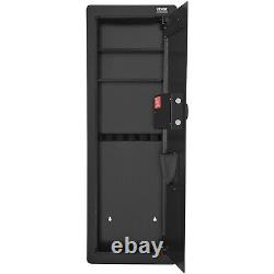 VEVOR 42.91 Tall Wall Gun Safe 4-Tier Hidden Gun Safe with Keypad & Fingerprint