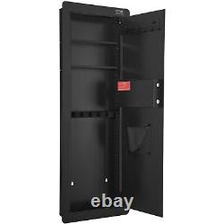 VEVOR 42.91 Tall Wall Gun Safe 4-Tier Hidden Gun Safe with Keypad & Fingerprint