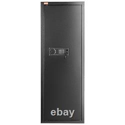 VEVOR 6-8 Rifles Gun Safe Quick Access Tall Gun Storage Cabinet for Secure Fir