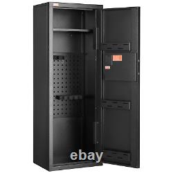 VEVOR 6-8 Rifles Gun Safe Quick Access Tall Gun Storage Cabinet for Secure Fir