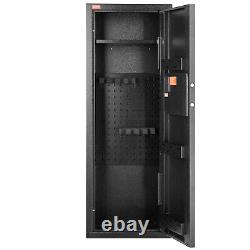 VEVOR 6-8 Rifles Gun Safe Rifle Safe with Lock & Digital Keypad Removable Shelf