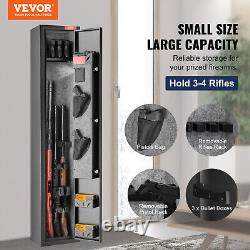 VEVOR Gun Safe Rifle Safe with Digital Keypad & Lock for 3 Rifles and 4 Pistols