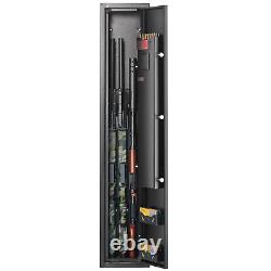 VEVOR Gun Safe Rifle Safe with Digital Keypad & Lock for 3 Rifles and 4 Pistols