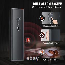 VEVOR Gun Safe Rifle Safe with Fingerprint & Digital Keypad Lock for 6 Rifles