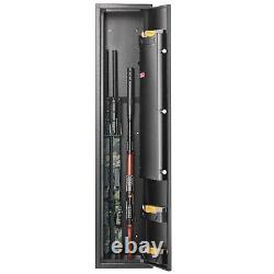 VEVOR Gun Safe Rifle Safe with Fingerprint Lock for 5 Rifles and 4 Pistols